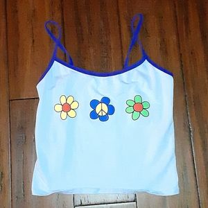 ZAFUL hippie crop tank top